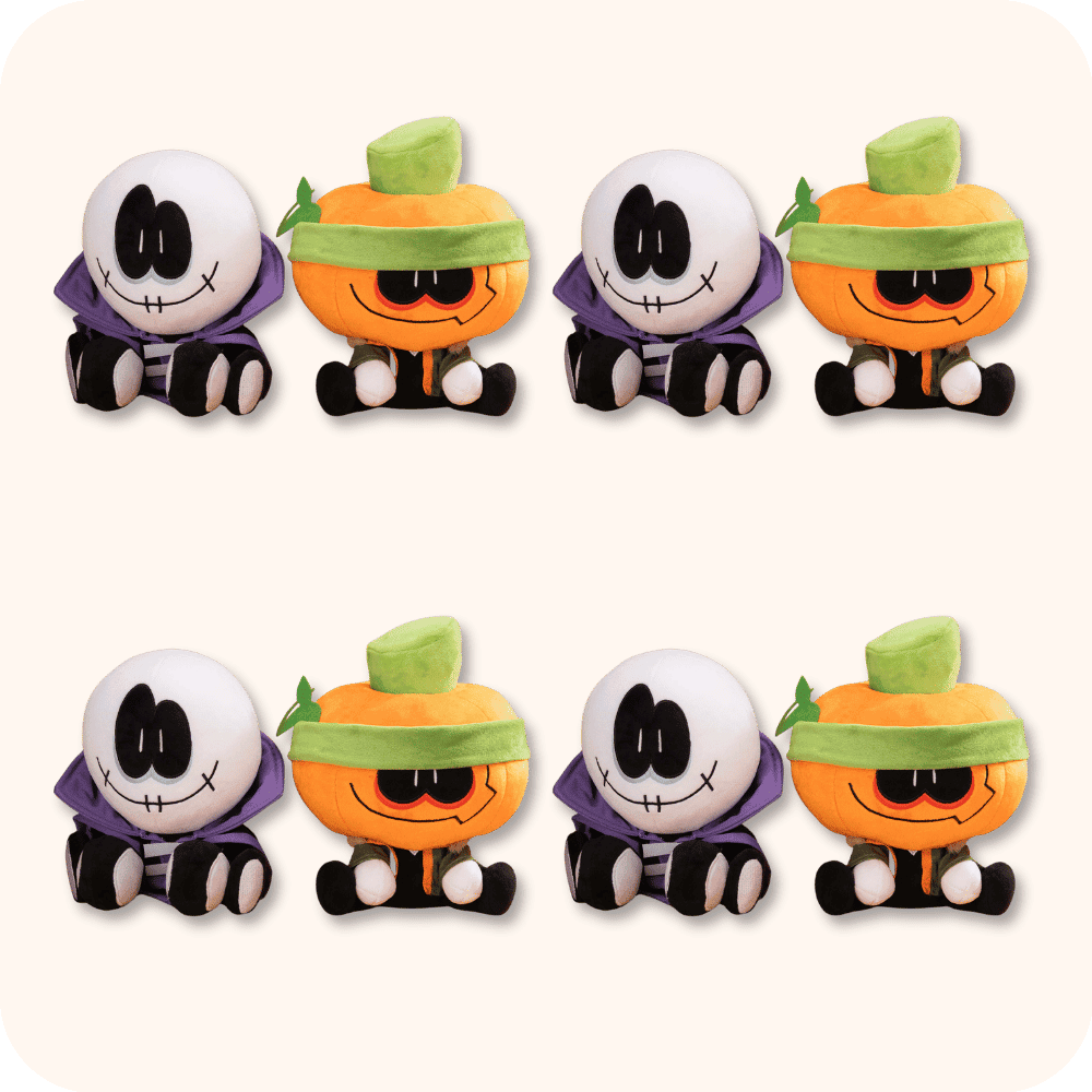 Skid And Pump Plush 4PCS Skid And Pump Plush 4PCS